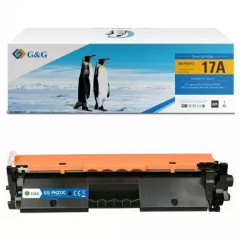 G&G värikasetti yhteensopiva HP 17A / CF217A (15264) kanssa - musta