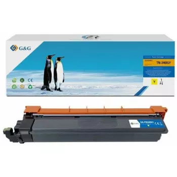 G&G värikasetti Brother TN248XL Y keltainen (21406)