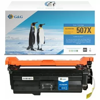 G&G XL värikasetti yhteensopiva HP 507X / CE400X kanssa musta suuri tuotto