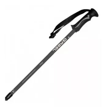 Gabel Cilaos Ardesia teleskooppikävelysauvat 68-142 cm musta