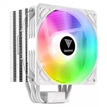 GAMDIAS Boreas E1-410 WH valkoinen RGB CPU-ilmajäähdytin