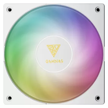 GAMDIAS NOTUS M1-1201 WH ARGB PWM 120 mm kotelotuuletin