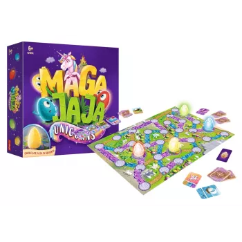 GAME DOG peli Magajaja Unicorns PUF TREFL 02280 TR