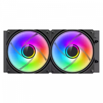 GAMEMAX ICEBURG 240 INFINITY CPU-nestekühler, musta
