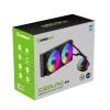 GAMEMAX ICEBURG 240 INFINITY CPU-nestekühler, musta