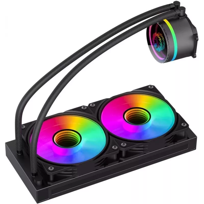 GAMEMAX ICEBURG 240 INFINITY CPU-nestekühler, musta