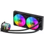 GAMEMAX ICEBURG 240 INFINITY CPU-nestekühler, musta