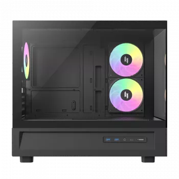 GAMEMAX NEX C31 BK Mid Tower -tietokonekotelo, MATX/BTF, musta