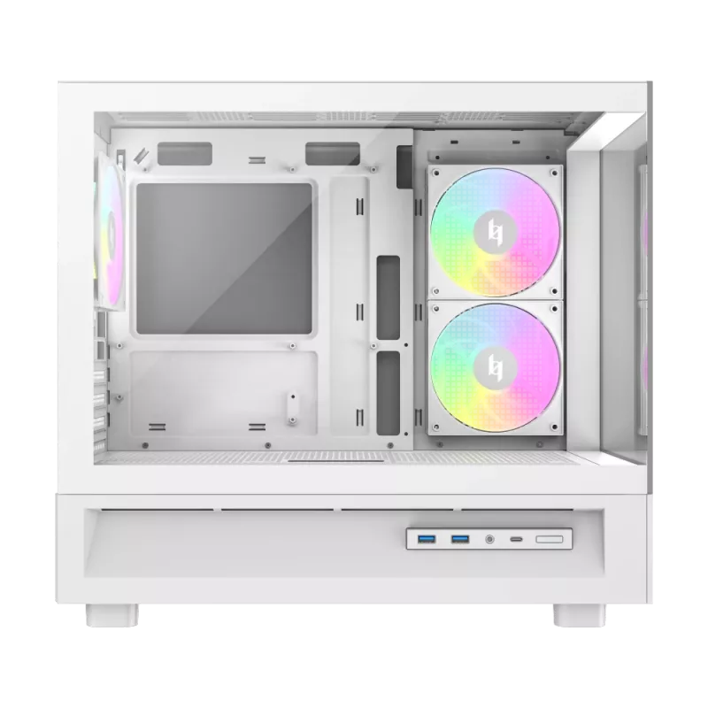GAMEMAX NEX C31 WH M-ATX/BTF -tietokonekotelo valkoinen