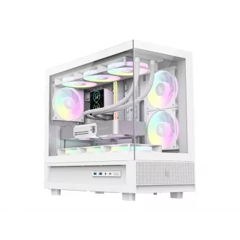 GAMEMAX NEX C31 WH M-ATX/BTF -tietokonekotelo valkoinen