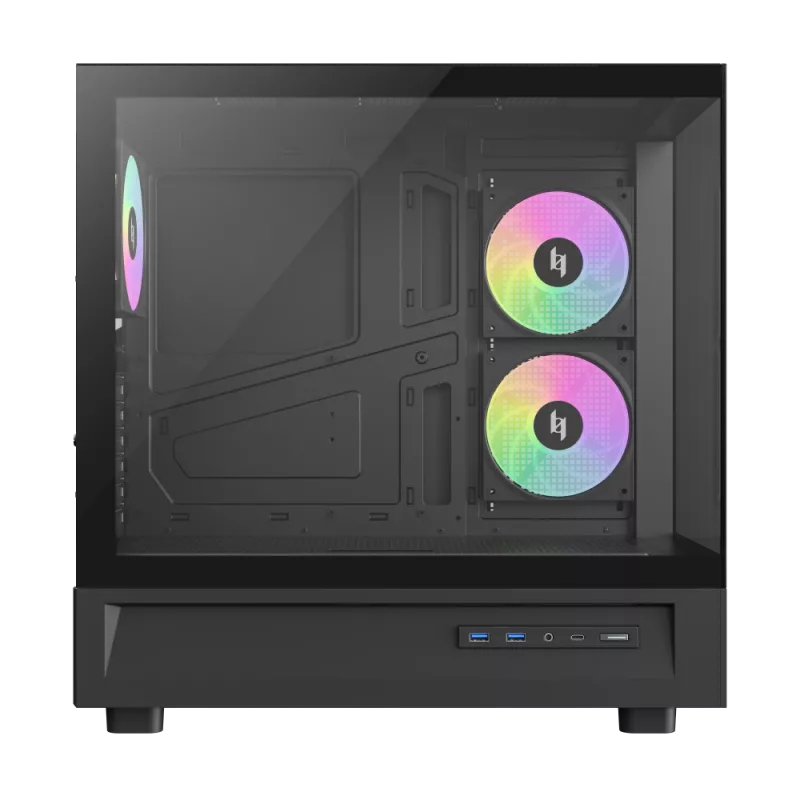 Gamemax NEX C51 BK ATX/BTF -tietokonekotelo