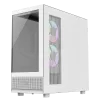 Gamemax NEX C51 WH ATX/BTF Mid Tower -tietokonekotelo valkoinen