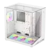 GAMEMAX NEX C56 VC WH ATX -kotelo valkoinen