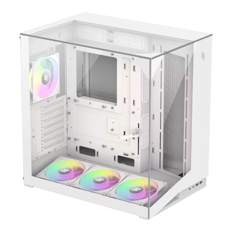 GAMEMAX NEX C56 VC WH ATX -kotelo valkoinen