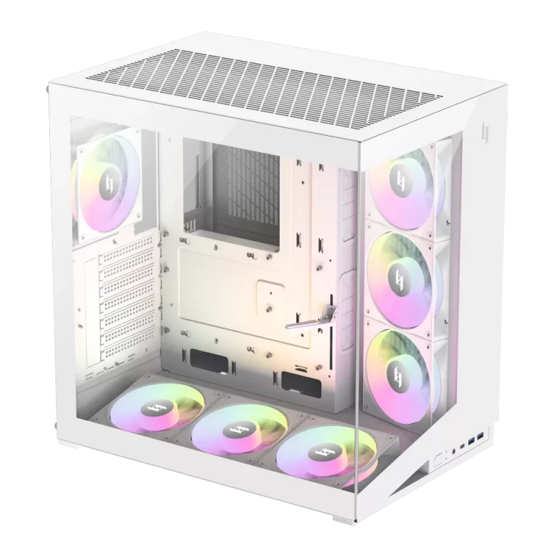 GAMEMAX NEX C56 WH ATX Mid Tower -kotelo valkoinen