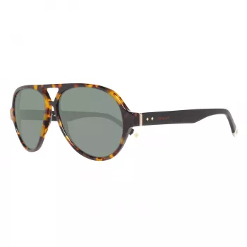 GANT GRS2003TOBLK2 miesten suorakaiteen muotoiset aurinkolasit - musta kehys, harmaat linssit, 58 mm