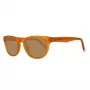 GANT unisex-aurinkolasit GRS2005MOR-1 ruskea muovikehys harmaat polykarbonaattilinssit 49mm