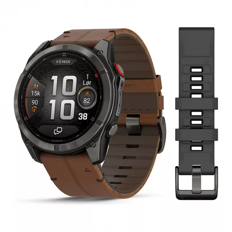 Garmin Fenix 8 Pro AMOLED Sapphire GPS 51mm älykello - Graphite Titanium