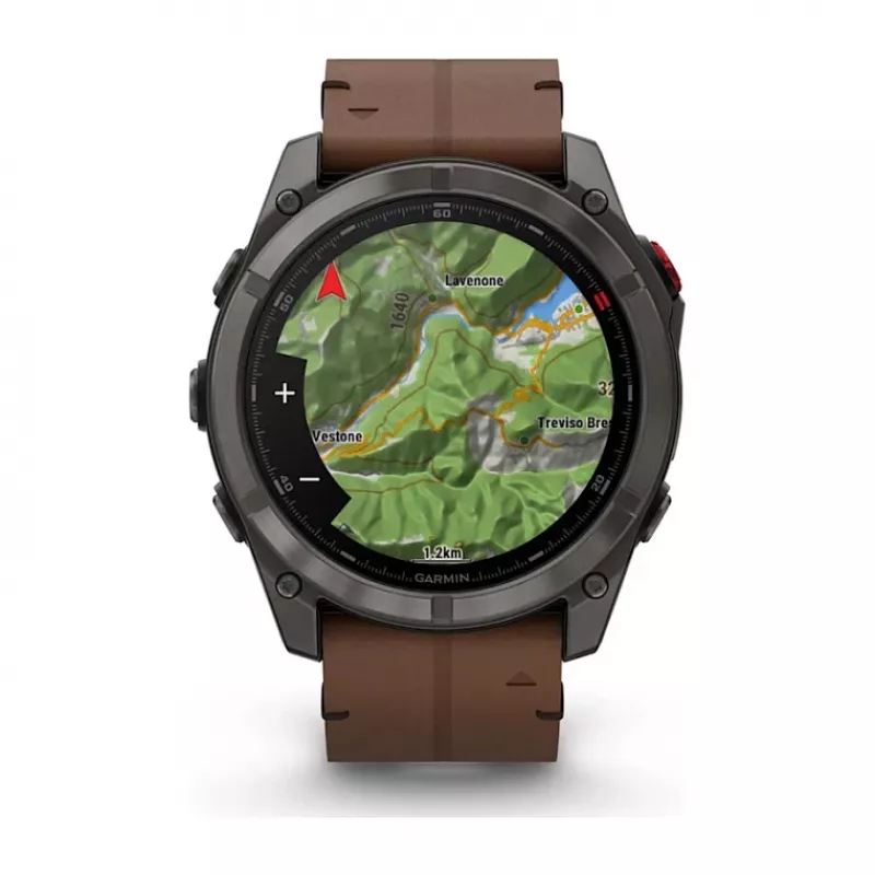 Garmin Fenix 8 Pro AMOLED Sapphire GPS 51mm älykello - Graphite Titanium