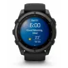Garmin fenix 9 – 51 mm, Carbon Grey DLC -titaani, musta silikoniranneke 010-04763-11
