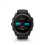 Garmin fenix 9 – 51 mm, Carbon Grey DLC -titaani, musta silikoniranneke 010-04763-11