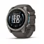 Garmin fenix 9 – 51 mm, titaani Pebble Grey silikonirannekkeella 010-04763-01