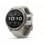 Garmin Fenix 9 Pro – 43mm Titanium ja Fog Grey/Dark Sandstone -silikoniranneke