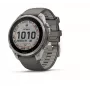 Garmin fenix 9 Pro – inReach, Solar, 47mm titaani Pebble Grey silikonirannekkeella