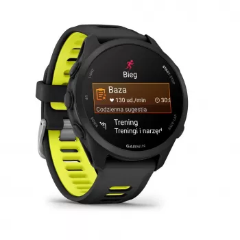 Garmin FORERUNNER 170 musta mustalla/liikennekeltaisella rannekkeella