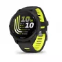 Garmin Forerunner 170 Music, musta mustalla/keltaisella rannekkeella