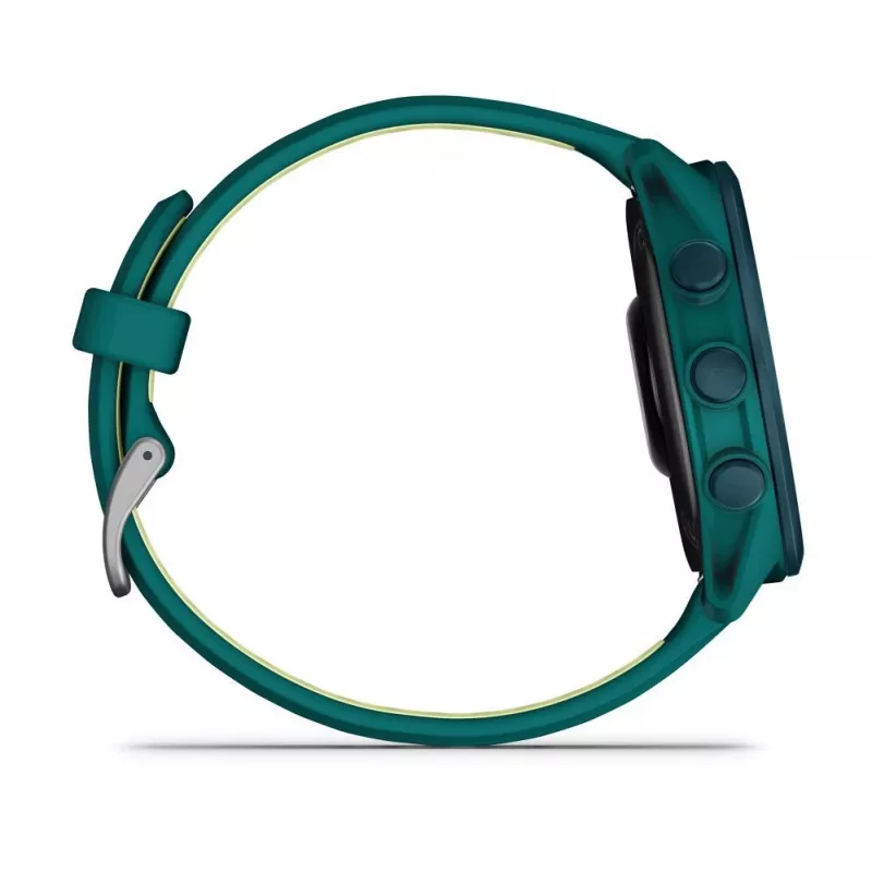 Garmin Forerunner 170 Music, Teal Green Teal Green/Citron-rannekkeella