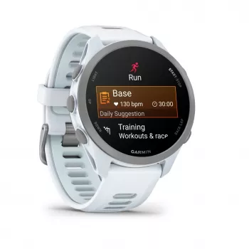 Garmin Forerunner 170 Music, Whitestone rannekkeella Whitestone/Cloud Blue