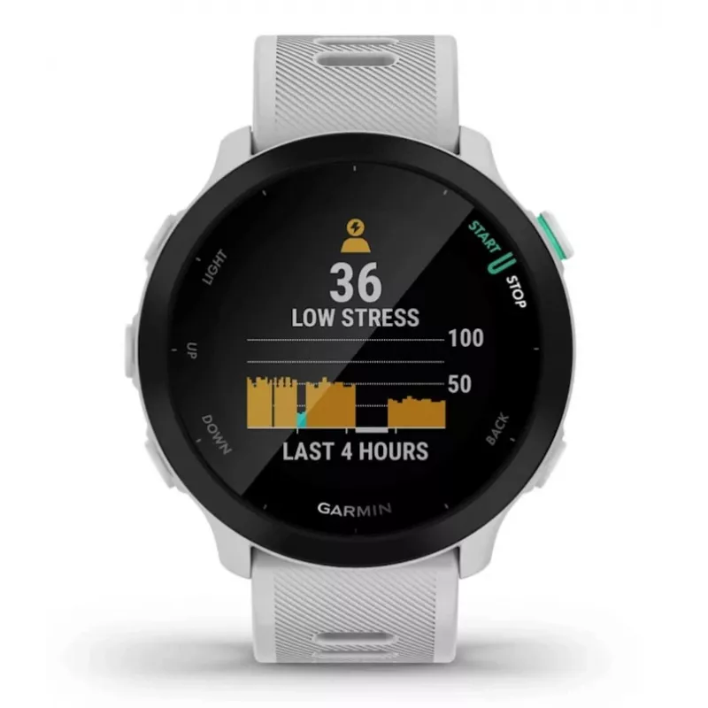 Garmin Forerunner 55 GPS-älykello 42 mm valkoinen