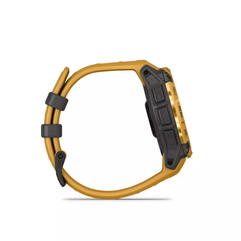 Garmin Instinct 3 Solar 45mm GPS-älykello Sunburst, Sunburst/harmaa ranneke