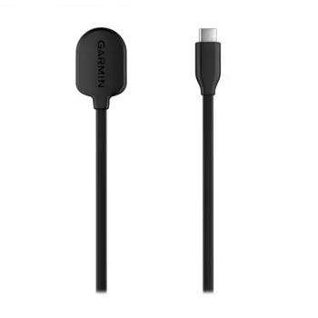 Garmin magneettinen latauskaapeli, USB-C - 2 kpl:n pakkaus, 3 vaihdettavaa päätä (USB-C, Micro USB, Lightning), 1m & 2m nylonpunottu, 60W pikalataus, tietojen synkronointi, 360° kierto, LED-näyttö, musta