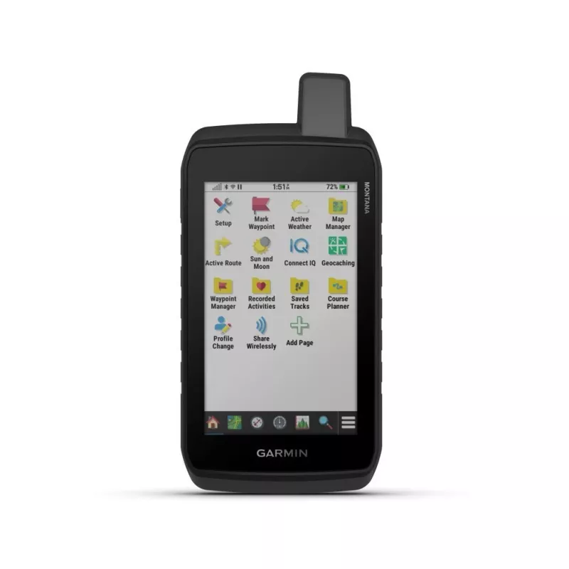 Garmin Montana 710 kestävä GPS-kosketusnäyttökäsilaite