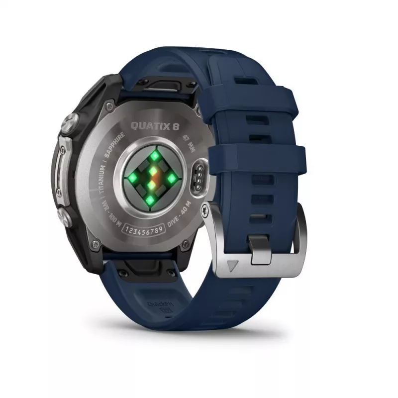 Garmin quatix 8 – 47 mm, AMOLED Marine GPS-älykello