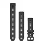Garmin QuickFit 20 silikoniranneke Instinct 2S:lle, grafiitti