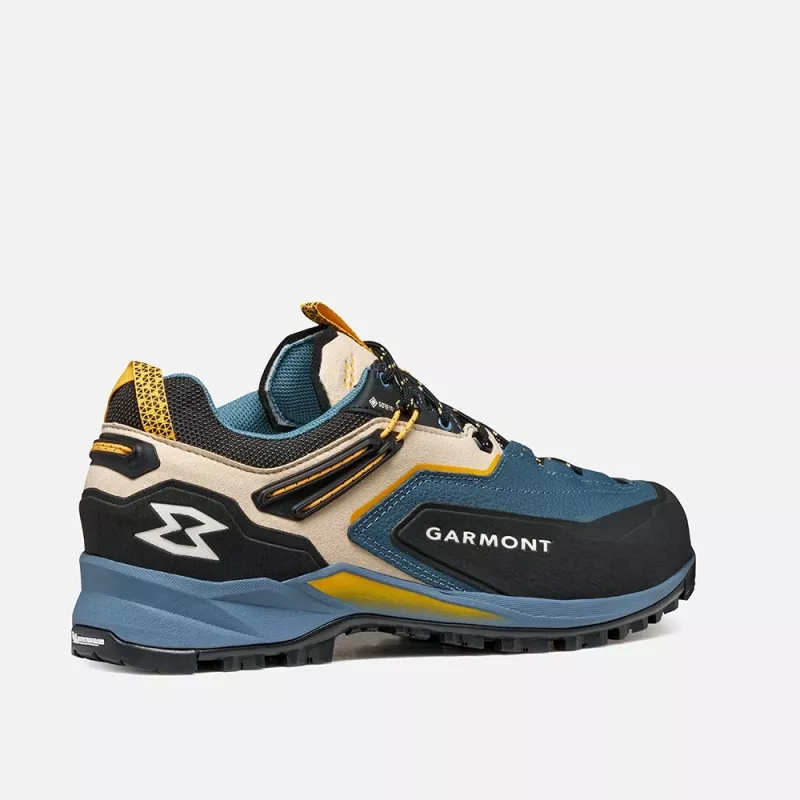 Garmont Akron GTX lähestymiskengät miehet Fin Blue/Citrus Orange koko 44.5