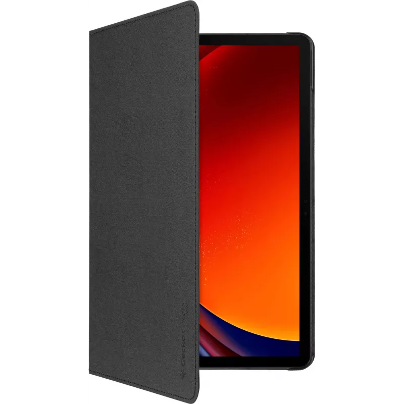 Gecko Covers Samsung Tab S9/S9 FE EasyClick Cover eco - musta foliokotelo V11T66C1