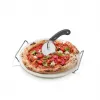 GEFU Darioso pizzaleikkuri + pizzakivi pyöreällä telineellä setti