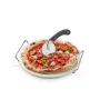 GEFU Darioso pizzaleikkuri + pizzakivi pyöreällä telineellä setti