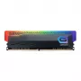 GEIL 16GB DDR4 3600MHz UDIMM RGB muistimoduuli, CL18, PC4-28800, Orion RGB -sarja, musta lämmönlevitin