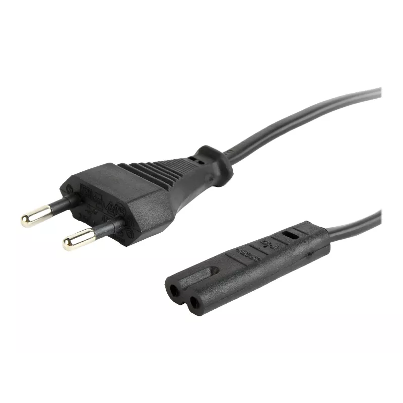 GEMBIRD Cablexpert PC-184-VDE virtakaapeli, C7, VDE-hyväksytty, musta, 1,8 m