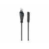 GEMBIRD Cablexpert PC-184-VDE virtakaapeli, C7, VDE-hyväksytty, musta, 1,8 m