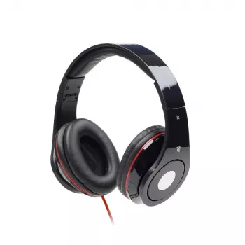 Gembird Detroit johdollinen over-ear-kuulokemikrofoni sankamikrofonilla, musta