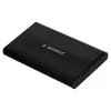 Gembird EE2-U2S-5 ulkoinen USB 2.0 -kotelo 2,5 tuuman SATA HDD/SSD, alumiini, musta
