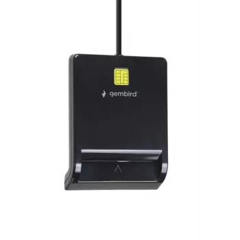 Gembird FD2-SCR yleinen USB-älykortinlukija, musta