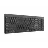 Gembird KB-WPS-03 Dual-Mode Pro-Business Slim langaton näppäimistö, 2.4G + Bluetooth, US Layout, musta