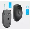 Gembird KBS-WPS-02 ohut langaton näppäimistö- ja hiirisetti, kaksoistila, 2,4 GHz + Bluetooth, US-asettelu, musta